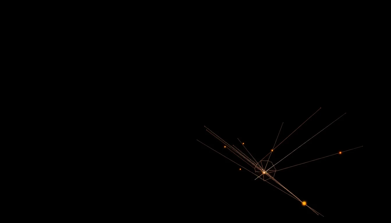Abstract illustration in black, mint and orange, evoking Community-driven gatherings in July 2026.