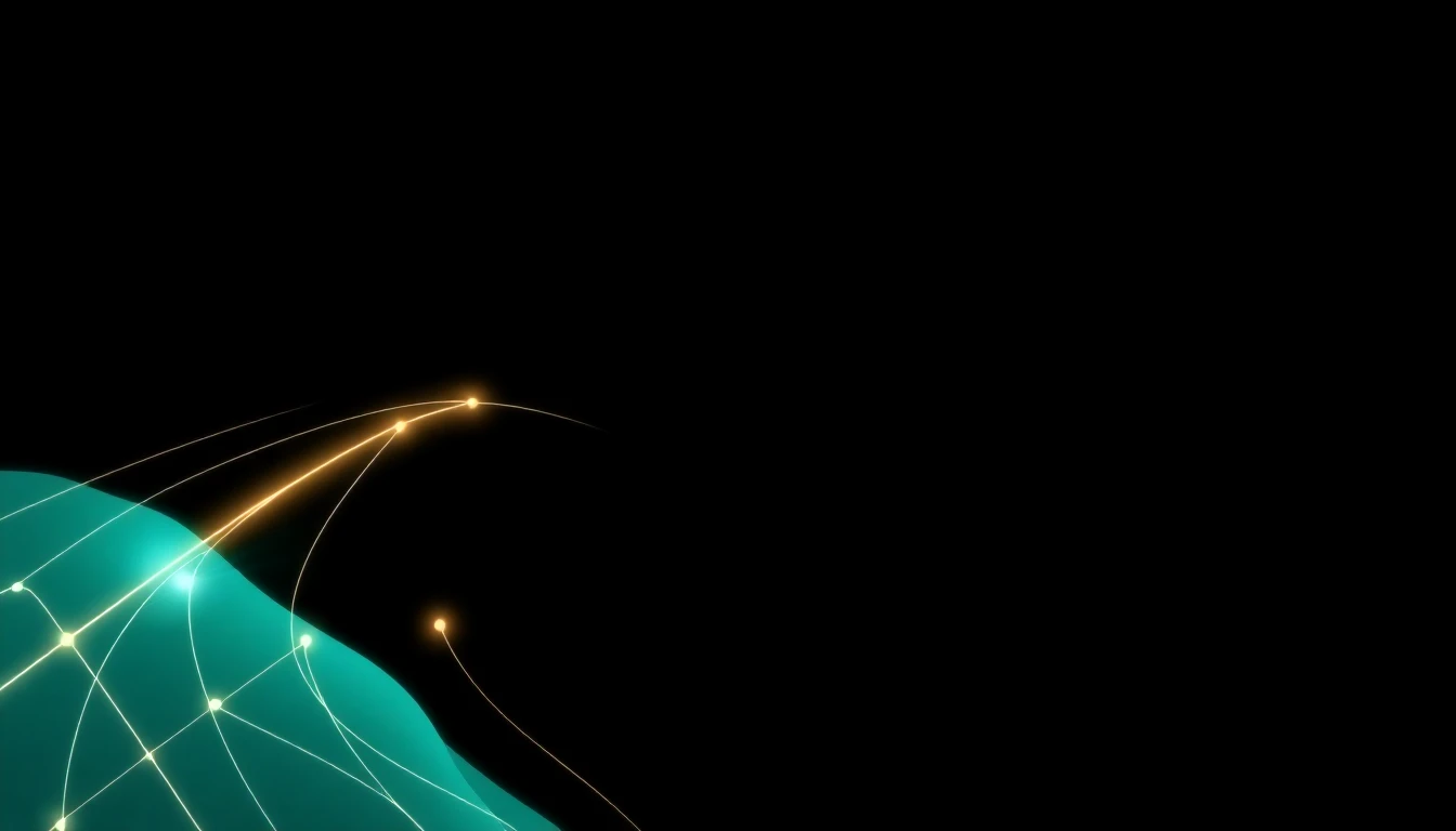 Abstract illustration in black, mint and orange, evoking Nordic infra builders must secure sovereign compute before the next wave hits.