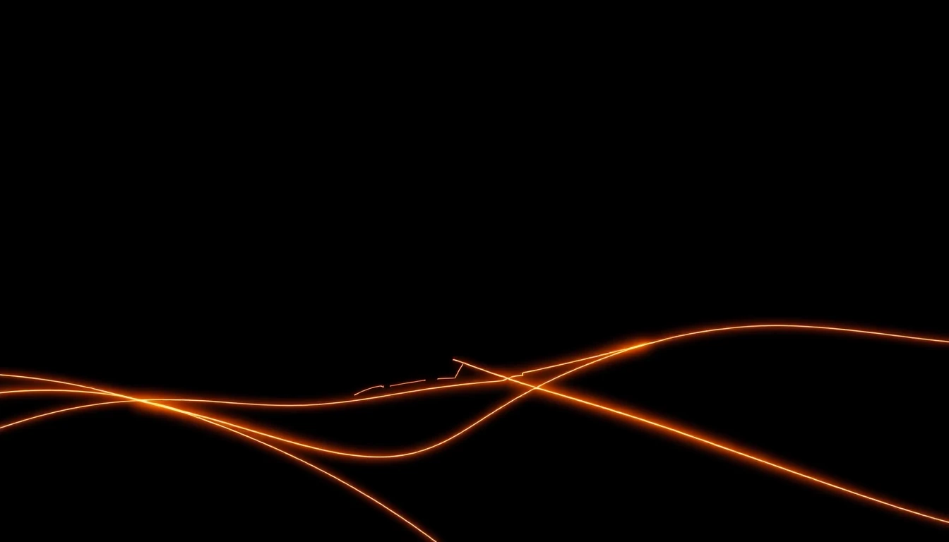 Abstract illustration in black, mint and orange, evoking LLM agents in production who moves, who waits, who wins.