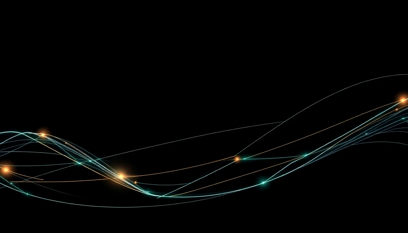 Abstract illustration in black, mint and orange, evoking How energy costs and AI regulation reshape go-to-market in the Nordics.