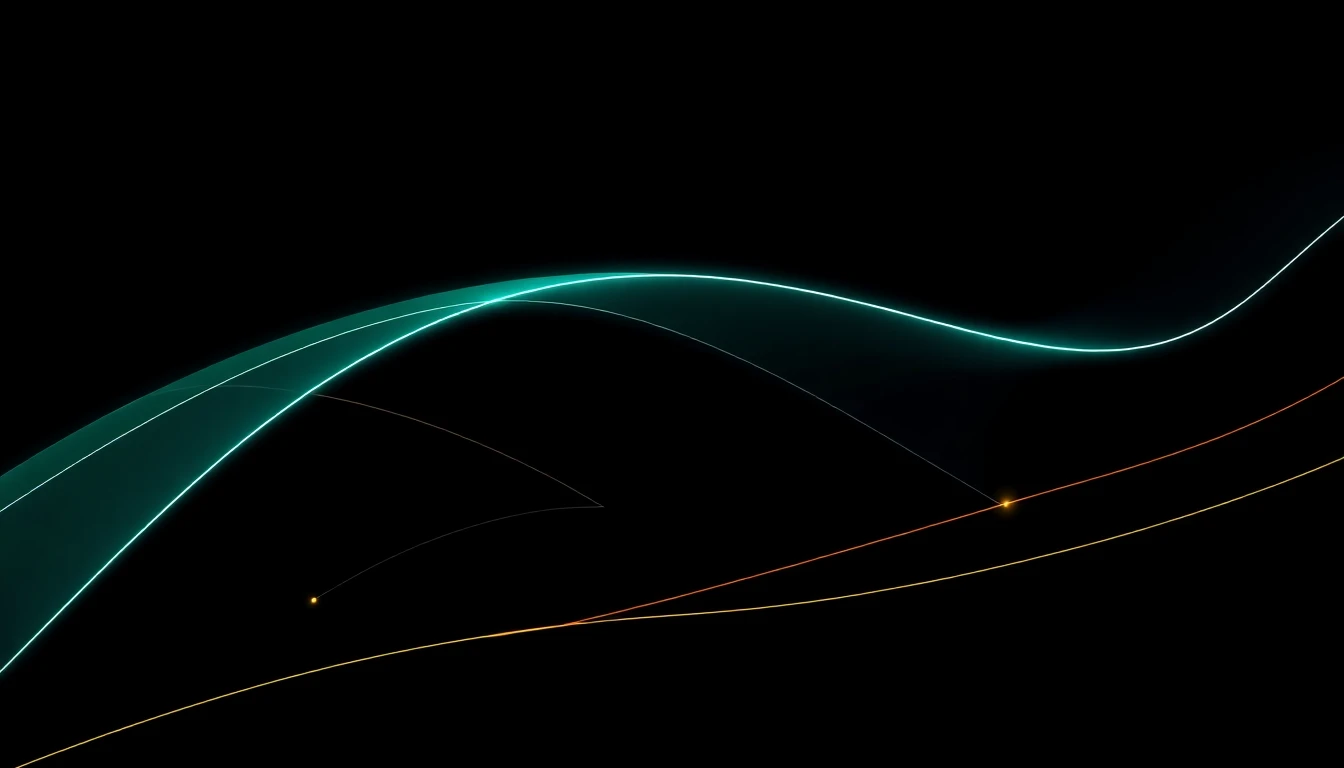 Abstract illustration in black, mint and orange, evoking How Nordic teams are moving from LLM fine-tuning to autonomous agent stacks.