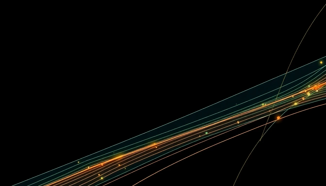 Abstract illustration in black, mint and orange, evoking What the Nordic classroom rollback means for research and real-world AI adoption.