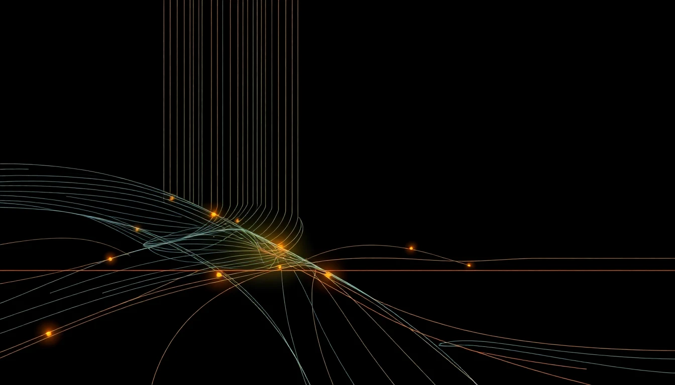 Abstract illustration in black, mint and orange, evoking How local compute infrastructure is reshaping deployment pipelines across the No.