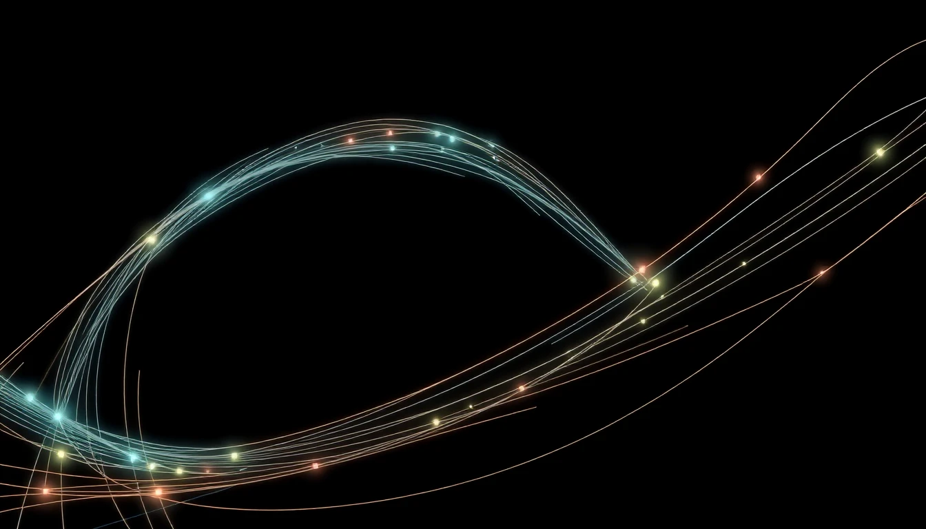 Abstract illustration in black, mint and orange, evoking What actually holds up in Nordic AI research and deployment.