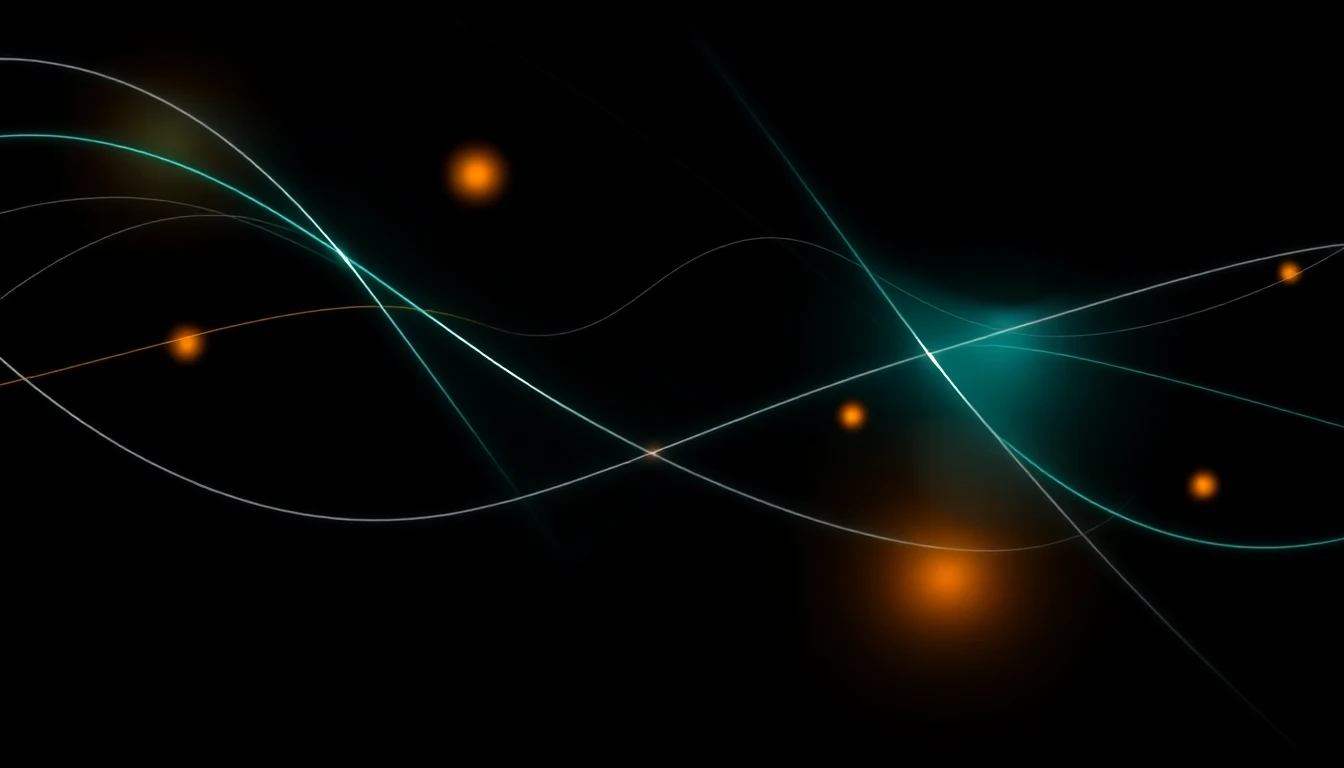 Abstract illustration in black, mint and orange, evoking LLM agents move from research to production in the Nordics, evals lag behind.