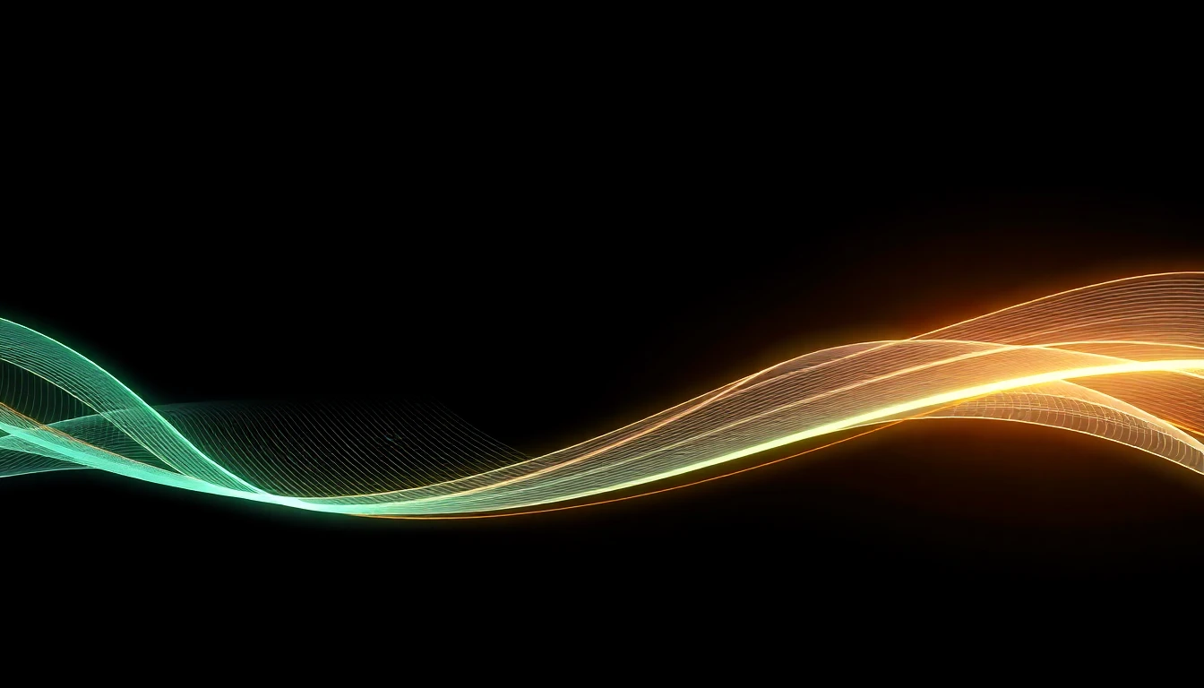 Abstract illustration in black, mint and orange, evoking NVIDIA Vera Rubin supercomputer reshapes Nordic compute infrastructure.