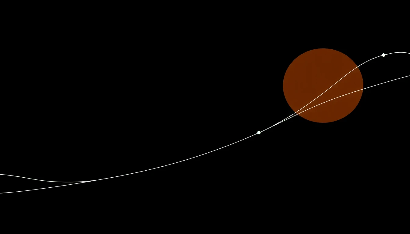 Abstract illustration in black, mint and orange, evoking Founder life, funding gaps, and new support signals.